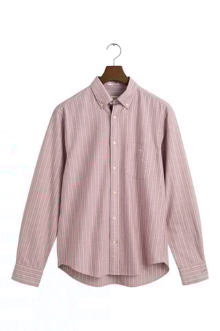 Camisa regular em algodão biológico - Rosa