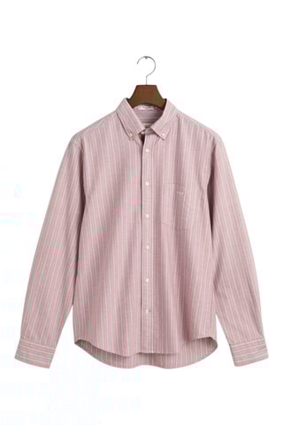 Camisa regular em algodão biológico - Rosa