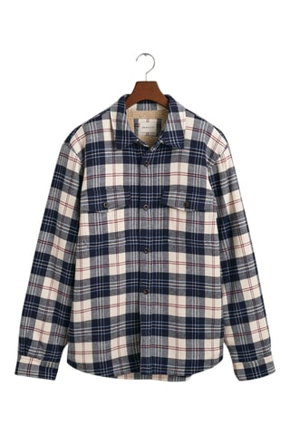 Sobrecamisa regular - Azul