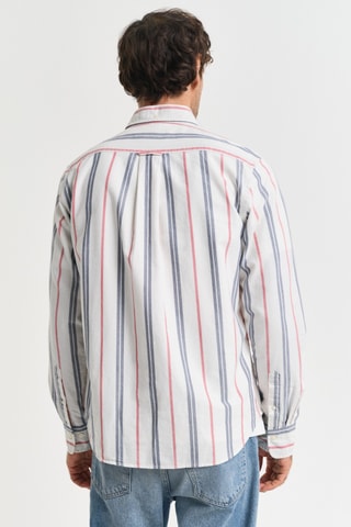 Camisa regular em algodão biológico - Cru