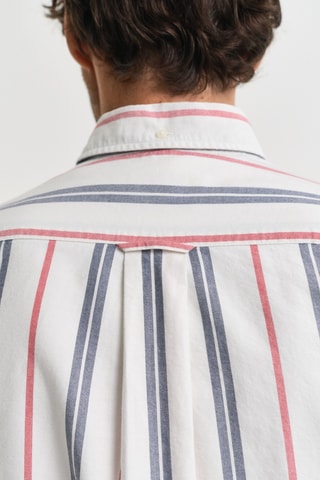 Camisa regular em algodão biológico - Cru