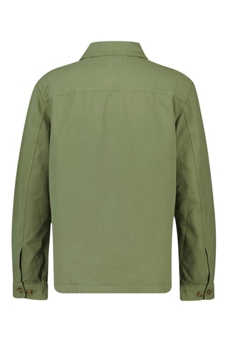 Sobrecamisa regular - Verde-azeitona
