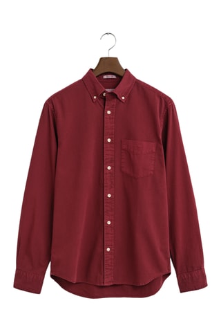 Camisa regular - Bordô