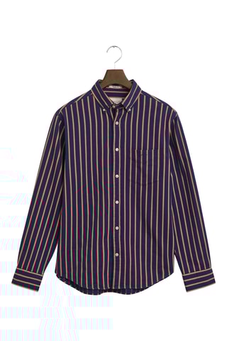 Camisa regular - Azul
