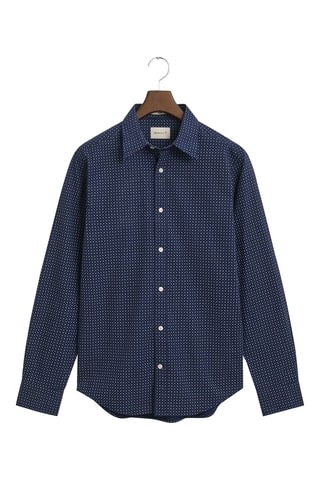 Camisa regular - Azul