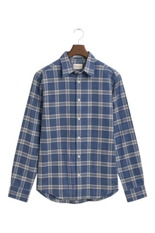 Camisa regular - Azul
