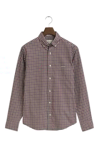 Camisa regular - Vermelho