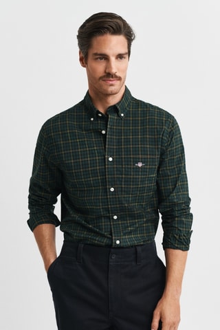 Camisa regular - Verde