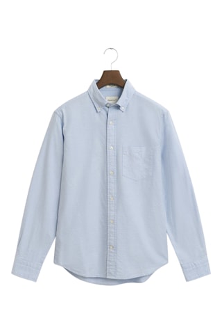 Camisa regular - Azul-claro