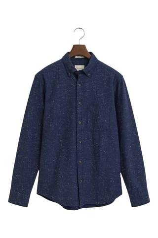 Camisa regular - Azul