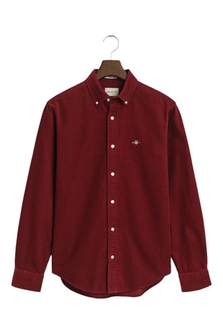 Camisa regular - Bordô