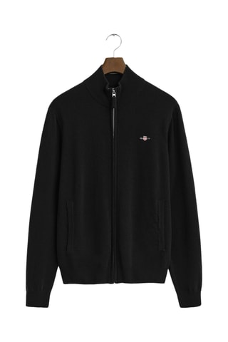 Casaco de malha regular - Preto