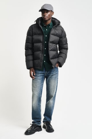 Blusão regular - Preto