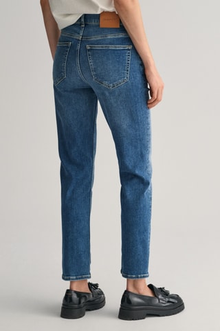 Calças de ganga slim - Azul