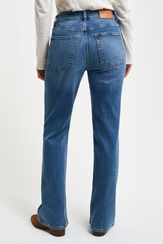 Calças de ganga flare - Azul