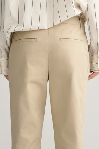 Calças chino slim - Bege