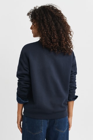 Sweat regular - Azul-marinho