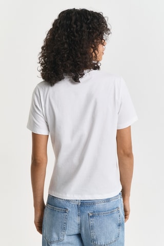 T-shirt regular - Branco