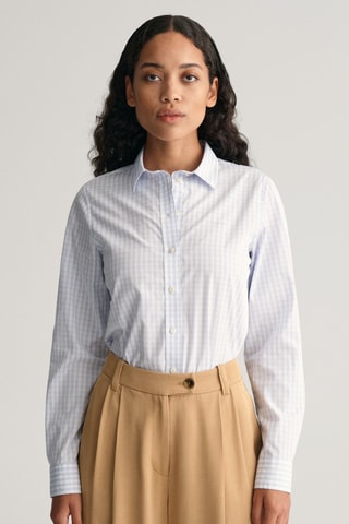 Camisa regular - Azul-claro