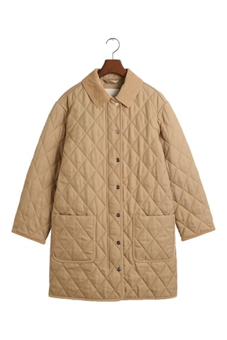 Casaco comprido - Bege