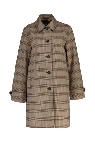 Sobretudo regular - Castanho