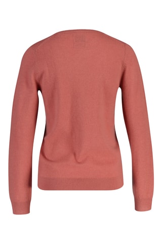 Camisola regular em lã - Rosa