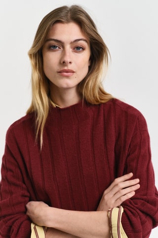 Camisola regular - Bordô