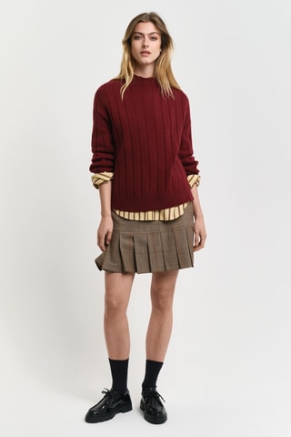 Camisola regular - Bordô