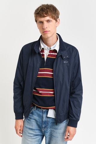 Casaco regular - Azul-marinho