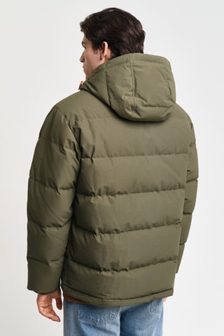 Blusão regular ­- Caqui