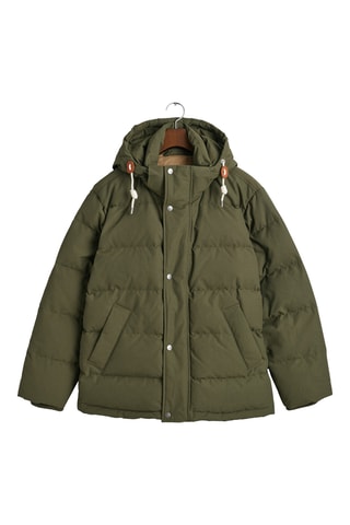 Blusão regular ­- Caqui