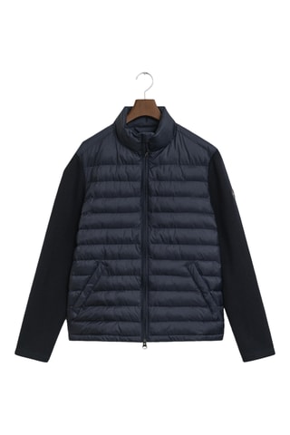 Blusão regular ­- Azul-marinho