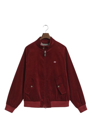 Casaco em veludo - Bordô