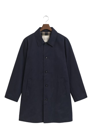 Sobretudo regular - Azul-marinho