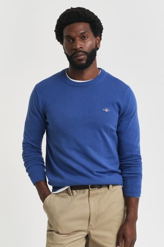 Camisola regular - Azul