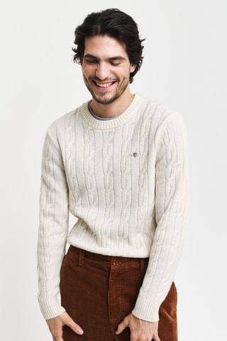 Camisola regular - Cru