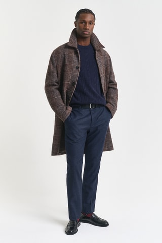 Camisola regular - Azul-marinho