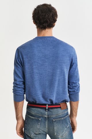 Camisola regular - Azul