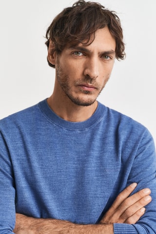 Camisola regular - Azul