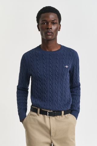 Camisola regular - Azul