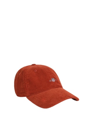 Boné em veludo - Ferrugem