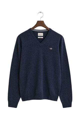 Camisola regular - Azul-marinho