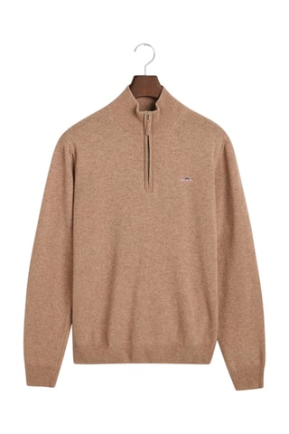 Camisola regular em algodão biológico - Bege