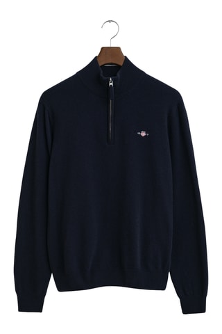 Camisola regular - Azul-marinho