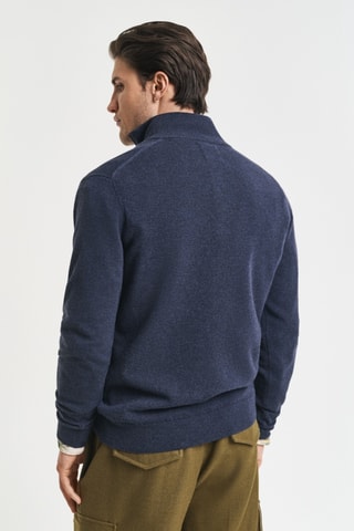 Camisola regular - Azul-marinho