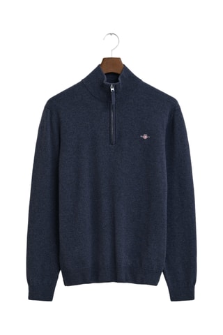 Camisola regular - Azul-marinho