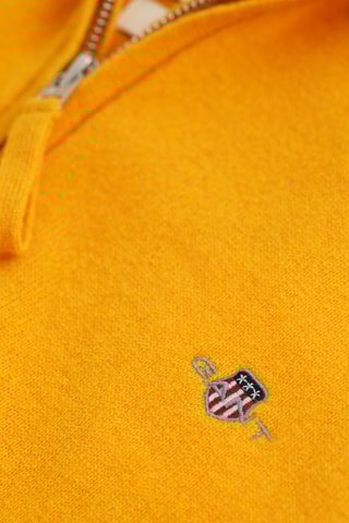 Camisola regular em lã de cordeiro - Amarelo