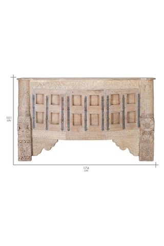 Meuble bar en manguier - 174 x 101 x 52 cm