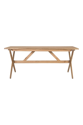 Table en bois de mindi - 180 x 75 x 80 cm
