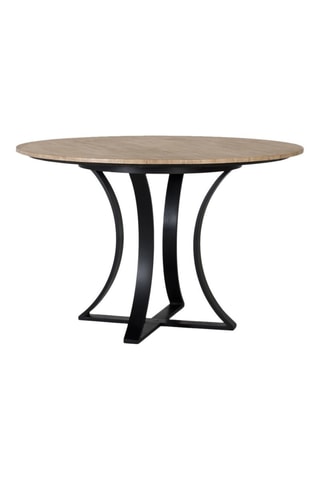 Table à manger en marbre - 125 x 75 x 125 cm